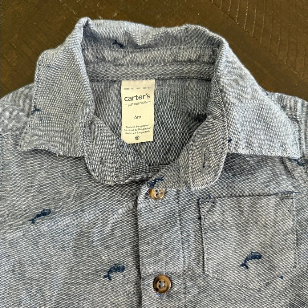 Carters Button Up Top